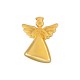 Μεταλλικό Ζάμακ Χυτό Μοτίφ Αγγελάκι 24x30mm Ø2.2mm