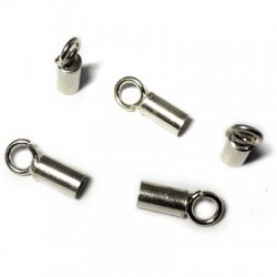 Tube de Fermoir en Argent 925 2.2 mm