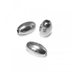 Argent 925 Ovale 6 mm Ø1.8 mm