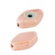 Passant Céramique Émaillé Losange avec œil de mal (Ø 2.8mm)