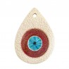 Beige/ Glitter Bordeaux/ Perlised Turquoise/ Black