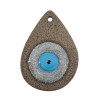 Brown/ Glitter Silver/ Light Blue/ Black