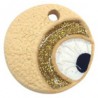Beige/Glitter Gold/Perlised White/Black
