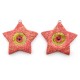 Colgante de Ceramica Estrella con Ojo de la Suerte 64x58mm