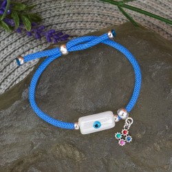 Œillet en Céramique Émaillée ~10 x 21 mm Ø~4 mm