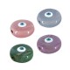 Cuenta Redonda de Cerámica con ojo Malvado y Esmalte 18 Mm/7 mm (Ø 2,2 mm)
