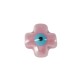 Croix-Œil Céramique Émaillé 12mm (Ø 3mm)