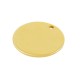 Ciondolo Rotondo in Ottone Make It Happen 15 mm Ø1.4 mm