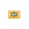 24K Gold Plated/ White/ Turquoise/ Black