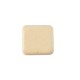 Perle Carrée en Céramique Plate avec œil 10 mm/3 mm Ø 2.2 mm