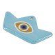 Colgante de Cerámica Barco Esmaltado con Ojo 68x39mm
