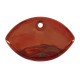 Ceramic Pendant Nail with Evil Eye 55x36mm Ø3mm