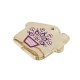 Colgante de Cerámica Casa con Ojo y Esmalte 51x46mm