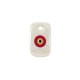 Ciondolo in Ceramica con Occhio Malvagio 15X24 mm Ø3 mm