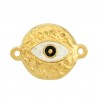 24K Gold Plated/Ivory/Black
