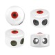 Cierre de Metal Latón con Caucho y Esmalte 6mm/9mm (Ø1.8mm)