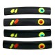 Tubo in Metallo Ottone Curvato e Smaltato con Occhio 6x35mm