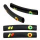 Tubo in Metallo Ottone Curvato e Smaltato con Occhio 6x35mm