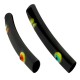 Tubo de Metal Latón Curvado Esmaltado con Ojo 6x35mm