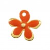 Plaqué or 24 carats/ Orange