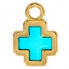 Oro 24K/ Turchese