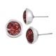 Pendiente de Metal Zamak Redondo con Esmalte 11.5mm