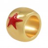 Placcato oro 24 carati/rosso