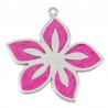 999° Silver Antique Plated/ Pearl Purple