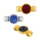 Enameled Zamak Connector Round 7mm Ø1.3mm