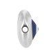 Perla Rotonda in Zama Smaltata con Occhio Malvagio 7.6 Mm/3.3 mm Ø1.1 mm