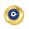 Plaqué or 24 carats/ Bleu marine/ Blanc/ Noir