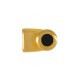 Chiusura Rotonda in Zama Smaltata 21X15 mm Ø10.2X2.1 mm
