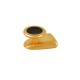Fermoir rond en Zamak Émaillé. 21 x 15 mm. Ø 10.2 x 2.1 mm