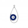 999° Silver Antique Plated/ Cobalt/ White/ Black