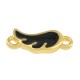 Conector de Metal Zamak Ala Esmaltada 12x7mm