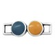 Enameled Zamak Bar Connector 25x8mm Ø3.8x3mm