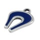 Charm fer à Cheval en Zamak Émaillé 12 x 14 mm