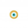 24K Gold Plated/ White/ Howlite Turquoise/ Black