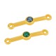 Barrette de Connexion en Zamak Émaillé 20 mm Ø 1.2 mm
