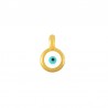 24K Gold Plated/ White/ Howlite Turquoise/ Black