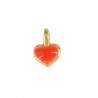 Plaqué or 24 carats/ Rouge/ Orange fluo