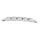 Conector de Metal Zamak con Esmalte 24x5mm(PP18)