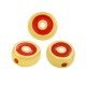 Perle en Zamak Émaillé à œil rond 8 mm Ø1.5 mm