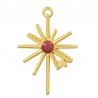 24K Gold Plated/ Terracotta