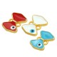 Conector de Metal Zamak Copo con Ojo y Esmalte 15x11mm