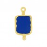 24K Gold Plated/Blue