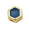 24K Gold Plated/ Cerulean