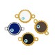 Conector de Metal Zamak Redondo con Ojo Esmaltado 11mm