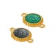 Enameled Zamak Connector Round 11mm