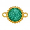 Oro 24K/Glitter Verde